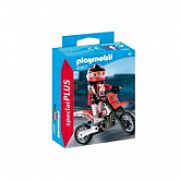 Конструктор Playmobil Экстра-набор: Водитель мотоцикла 9357