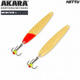 Блесна зимняя Akara Ice Kettu 40 Go/Go тройник на цепочке AI-KET-40-C-GO/GO