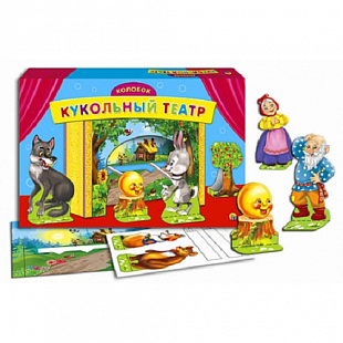 Развивающая игрушка Рыжий Кот Кукольный театр. Колобок ИН-9121