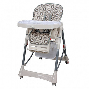 Детский стульчик BabyHit Appetite (Beige Circles)