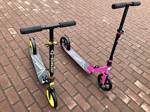 Самокат детский Amigo Corniche Black/Yellow