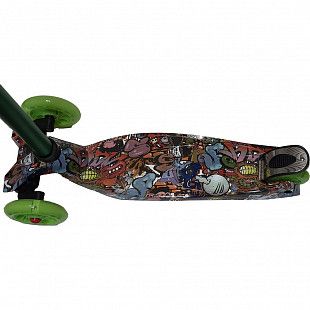 Самокат детский Amigo Riley WT Black/Green