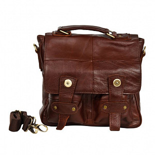 Мужская сумка Pola 5221 dark brown