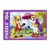 Пазл Рыжий Кот Пони под дождем ПУ104-0630