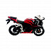 Мотоцикл Maisto 1:12 Honda CBR600RR 31101 (20-07117) red/black