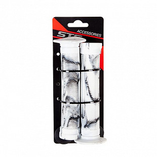 Грипсы STG 150мм Х103241 black/white