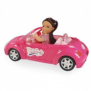 Игровой набор Qunxing Toys "Кукла Лия в автомобиле"  4610