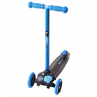 Самокат Y-Scoo RT Trio Diamond 120 Monsters 1 Ziggi blue