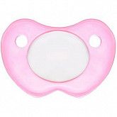 Пустышка анатомическая силиконовая Canpol babies Basic 0-6 мес. (22/425_new) pink