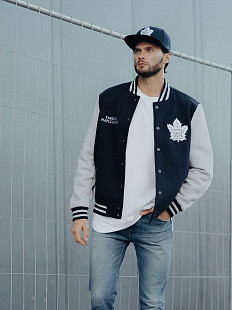 Бейсболка Atributika&Club NHL Toronto Maple Leafs 31083 blue