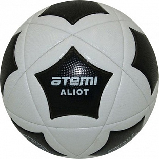 Мяч футбольный Atemi Aliot р.5 White/Black
