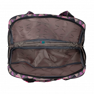Сумка-папка Polar П7118 Geometry pink