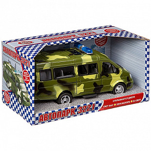 Машина Play Smart Автопарк микроавтобус инерционный 9098-F