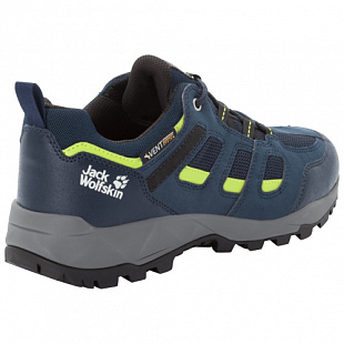 Кроссовки мужские Jack Wolfskin Vojo Hike Xt Vent Low M dark blue / lime