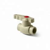 Шаровой кран Pro Aqua полипропиленовый 20 grey PA44008G