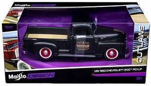 Масштабная модель автомобиля Maisto 1:24 Шевроле 3100 пикап (32506) black