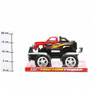 Инерционная машина Shenzhen Toys джип с большими колесами 689-213