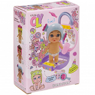 Кукла с аксессуарами Bondibon OLY В чемоданчике Во фруктово-конфетной шапочке ВВ3868