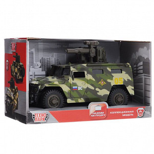 Игрушка Tehnopark Машина Технопарк ГАЗ Тигр CT12-392-G2