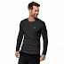 Пуловер мужский Jack Wolfskin Sky Range Longsleeve M black