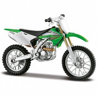 Масштабная модель мотоцикла Maisto 1:18 Kawasaki KX 250F 39300 (20-04045) Green