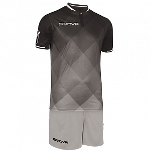 Футбольная форма Givova Kit Shade KITC55 black/grey