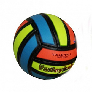 Мяч волейбольный Meik QD-220 yellow/light blue/orange