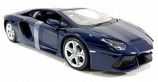 Масштабная модель автомобиля Maisto 1:24 Ламборгини Авентадор LP700-4 (31210) blue
