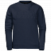 Пуловер женский Jack Wolfskin Winter Logo Sweatshirt W midnight blue