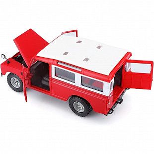 Машинка Bburago 1:24 Land Rover (18-22063) Red
