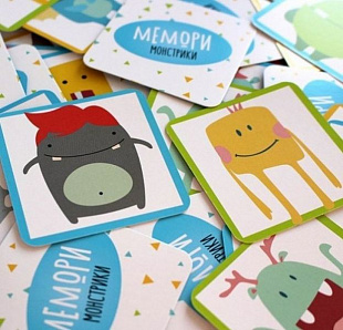 Настольная игра Muravey Games Мемори Монстрики ТК002