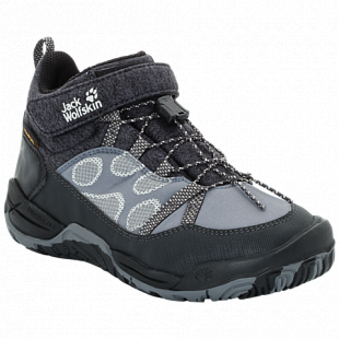 Ботинки детские Jack Wolfskin Jungle Gym Texapore Mid K wolf
