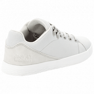 Полуботинки женские Jack Wolfskin Auckland Ride Low W light grey / white