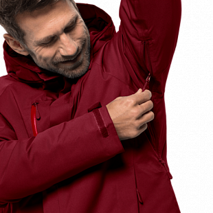 Куртка мужская Jack Wolfskin Troposphere Jacket M dark lacquer red