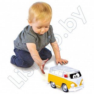 Машинка инерционная Bb Junior Volkswagen Samba Poppin bus (16-85109) yellow