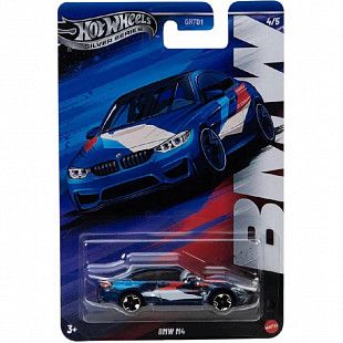 Машинка Hot Wheels Silver Series 2015 BMW M4 GRT01-JBY57 (GRT01 JBY57)