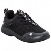 Полуботинки детские Jack Wolfskin Phoenix Texapore Low G black