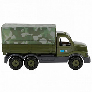 Автомобиль Полесье Сталкер бортовой тентовый военный (KZ) 70210