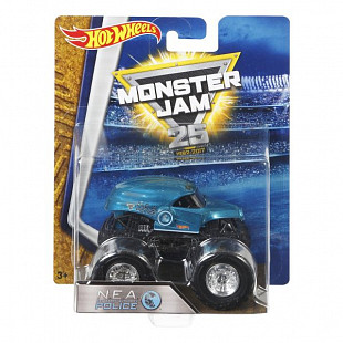 Машинка Hot Wheels Monster Jam, N.E.A. Police (BHP37)