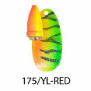 Блесна вертушка Akara C-5082 C-5082-4-175/YL-RED