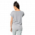 Футболка женская Jack Wolfskin Salt Sand Sea T W slate grey