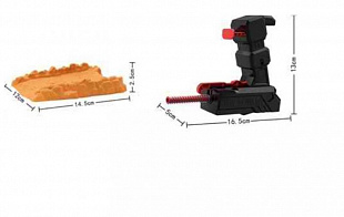 Инерционная машинка Ausini Джип KLX500-341 Red