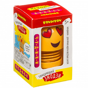 Игрушка Bondibon Чудики Танцующий на пружинке Эмодзи-влюбленный ВВ4135