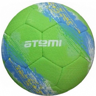 Мяч футбольный Atemi Galaxy green 5р
