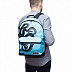 Городской рюкзак GRIZZLY RQ-007-5 /1 light blue/black