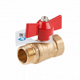 Кран шаровый Av Engineering 1/2" бабочка AVE154012	