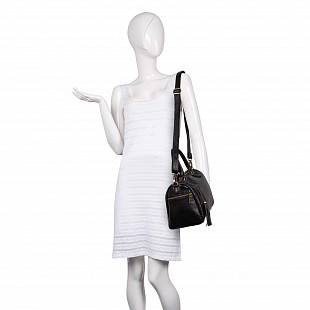 Женская сумка из кожи Pola 050010121 black