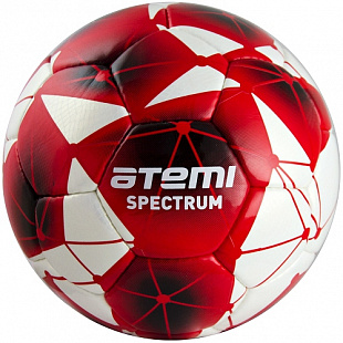 Мяч футбольный Atemi Spectrum PU 4р white/red