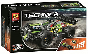 Конструктор Bela Гоночный Автомобиль Инерционный 10820