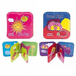 Мягкая книга Canpol babies День и Ночь 2шт 74/014